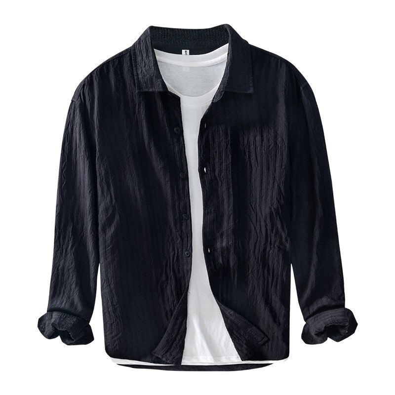 Camisa Casual Linho Sartong Plymouth®