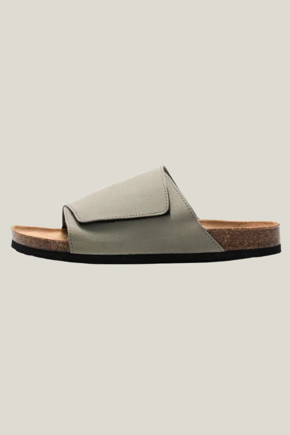 Sandalia masculina Sartong Feltre Slate em cinza4