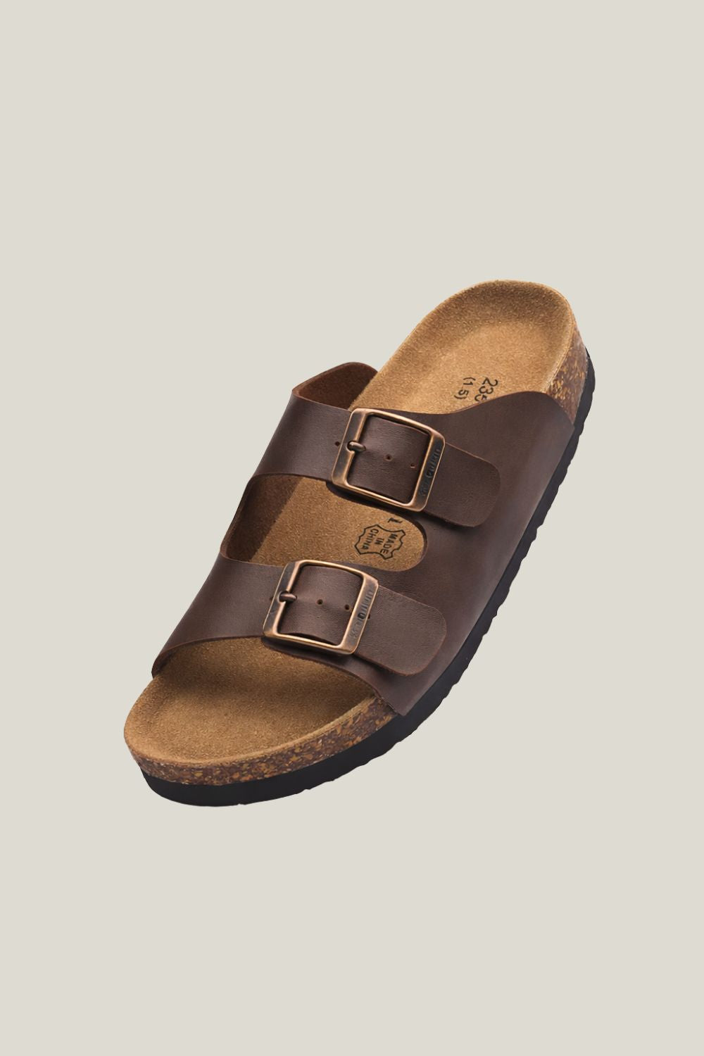Sandalia masculina Sartong Izola Brown em marrom6