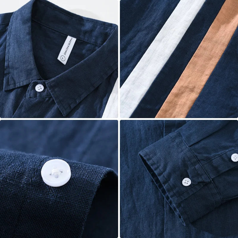 Camisa Linho Puro Casual Sartong Waterford®