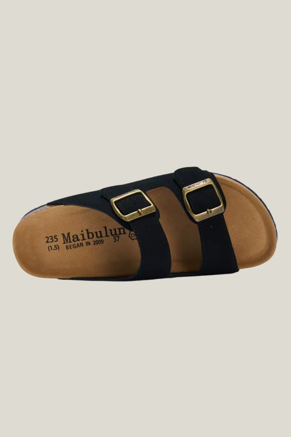 sandalia masculina Sartong Birken Black em preto4
