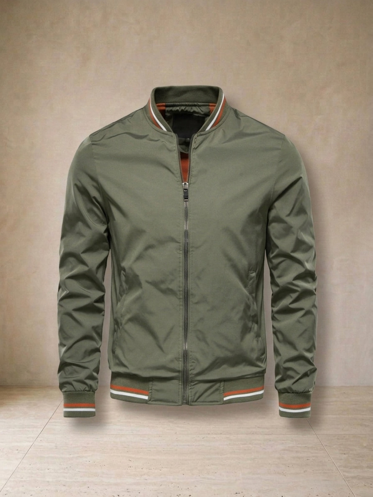 Verde | Jaqueta casual Sartong Amsterdam verde – peça sozinha, foto de produto