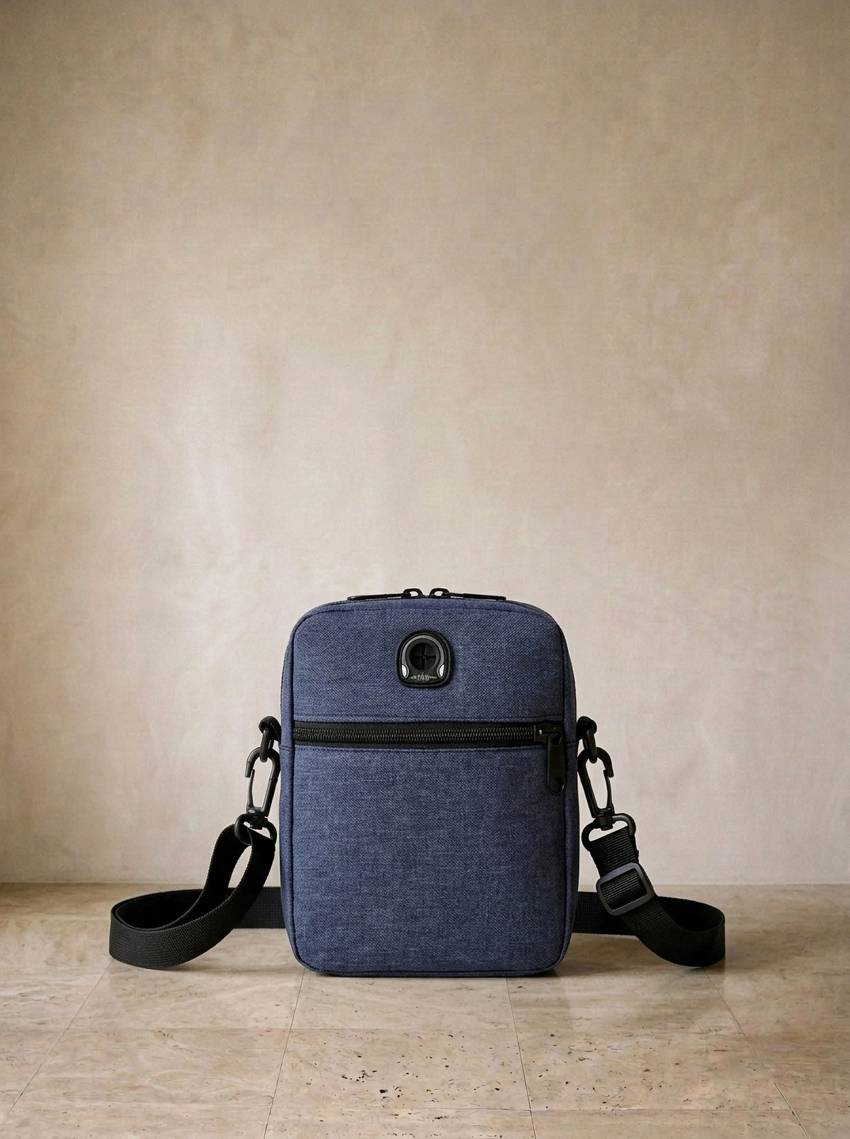 Azul | Bolsa de ombro de lona Fano azul – bolsa sozinha, foto de produto