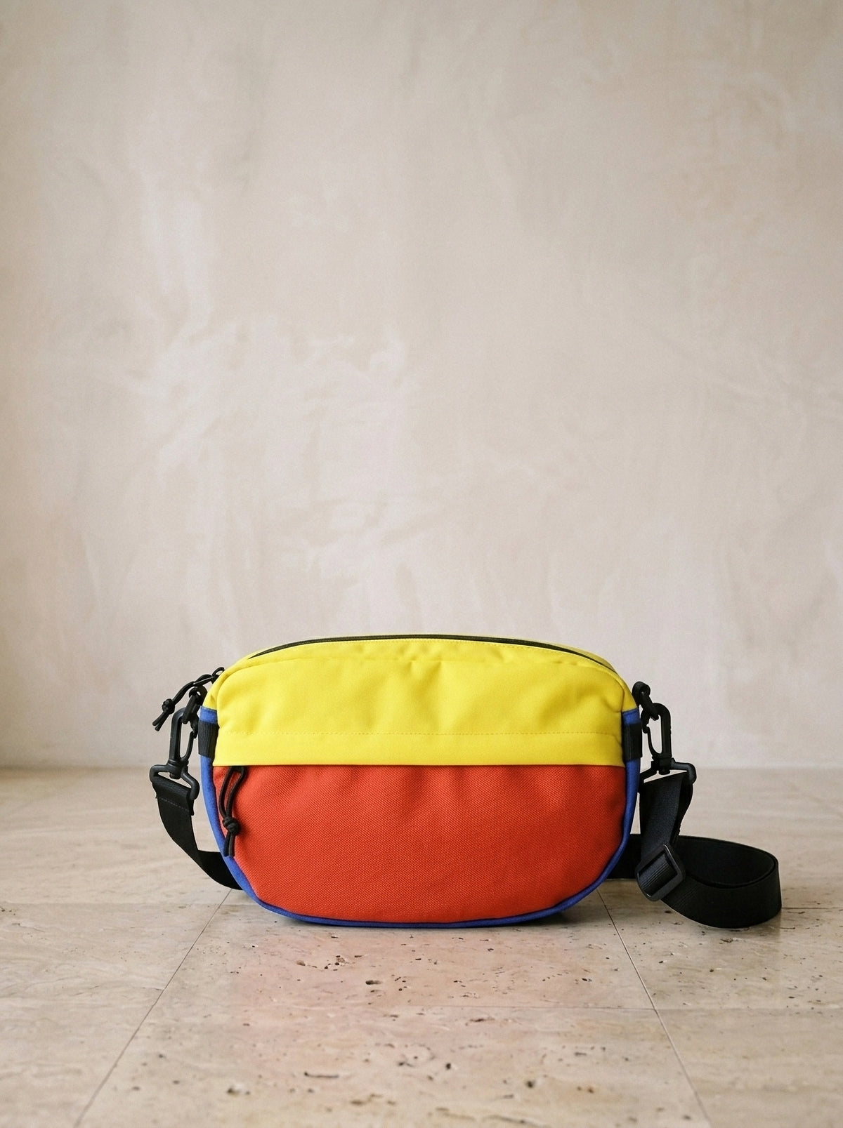 Amarelo e laranja | Bolsa de ombro de nylon Ulcinj amarelo e laranja – bolsa sozinha, foto de produto
