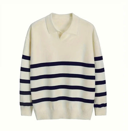 Suéter Masculino Clássico Algodão Confortável Elegante Atemporal Sartong Lauterbrunnen®