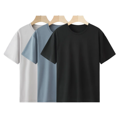 Kit de Camisetas Algodão Pima Premium Conforto Luxuoso Exclusivo Sartong Adelaide®