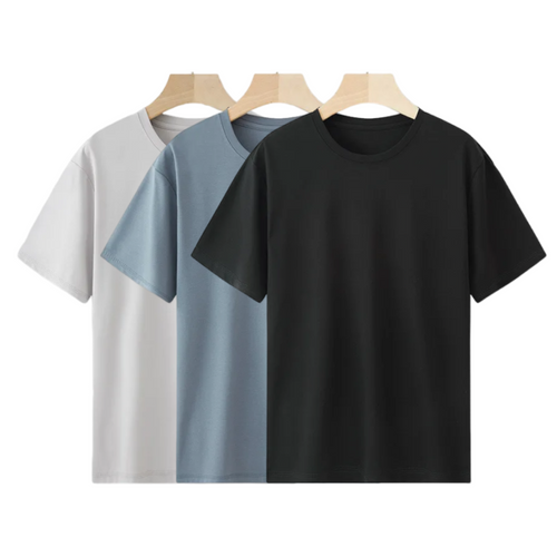 Kit de Camisetas Algodão Pima Premium Conforto Luxuoso Exclusivo Sartong Adelaide®