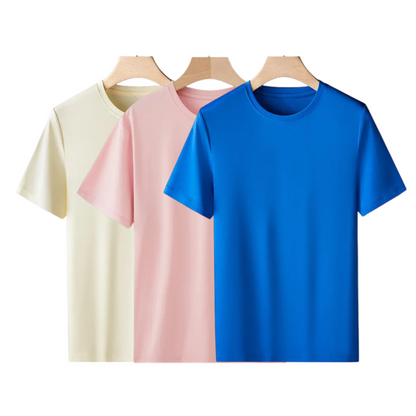 Kit de Camisetas Algodão Pima Premium Conforto Luxuoso Exclusivo Sartong Adelaide®