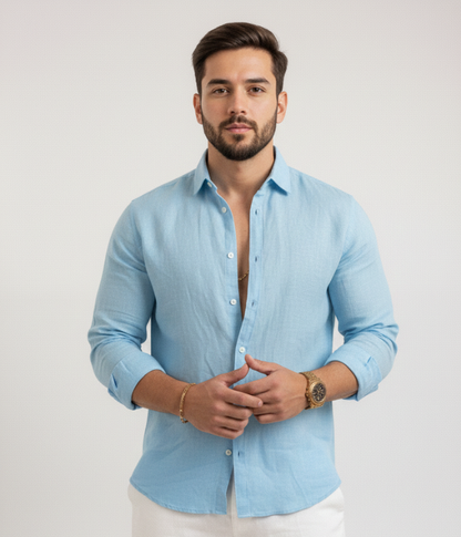 Camisa Masculina Smart Casual Sartong Mackay®