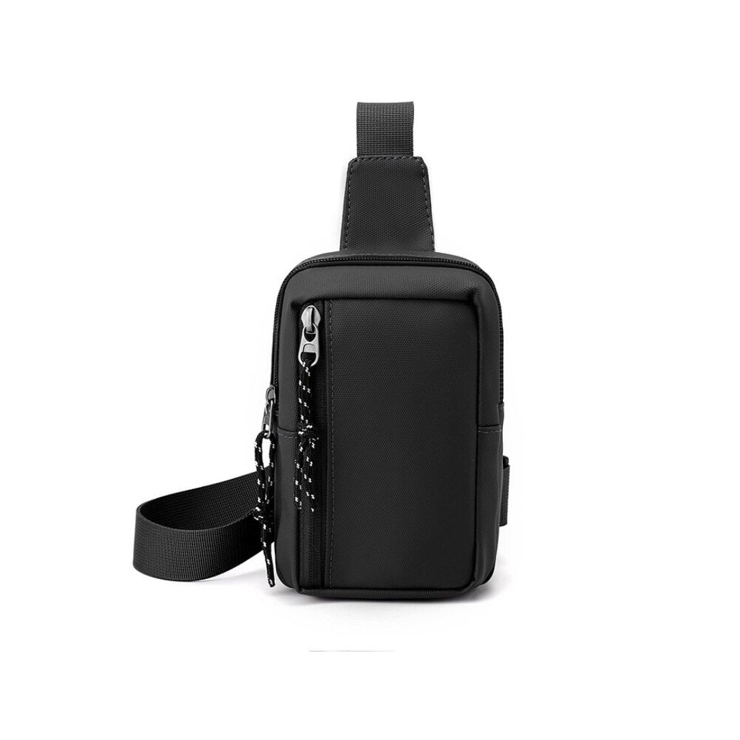 Bolsa De Ombro Nylon Premium Luxuoso Vintage Fecho YKK Elegante Superior Sartong Ruse®