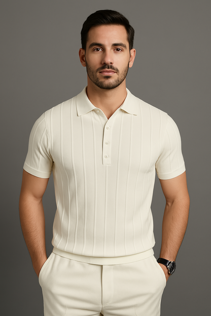 Camisa Polo Tricot Algodão Puro Sartong Batho®