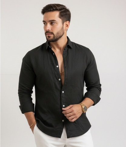 Camisa Masculina Smart Casual Sartong Mackay®
