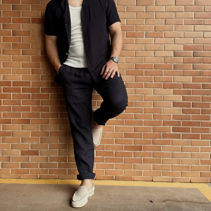 Calça Linho Masculina Sartong Liverpool®