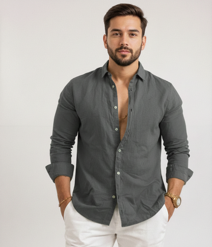 Camisa Masculina Smart Casual Sartong Mackay®