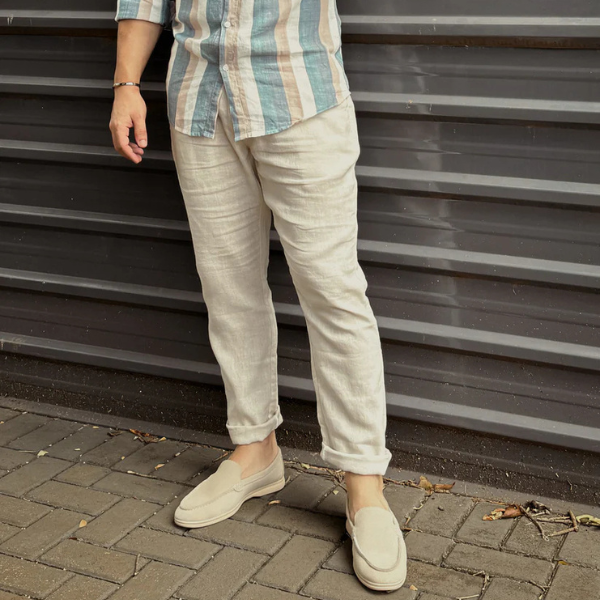 Calça Linho Masculina Sartong Liverpool®