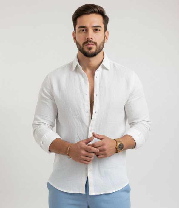 Camisa Masculina Smart Casual Sartong Mackay®