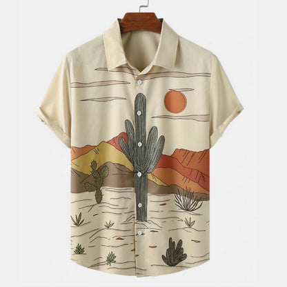 Camisa Casual Solta Sartong Caen®