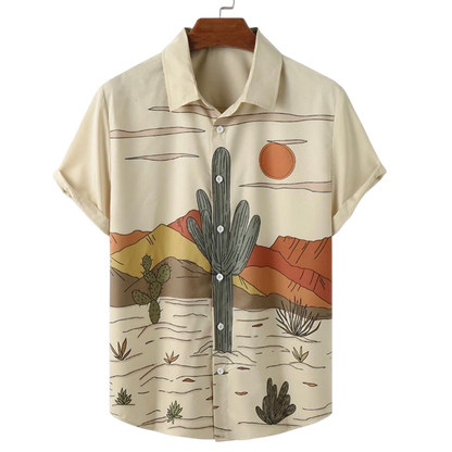 Camisa Casual Solta Sartong Caen®