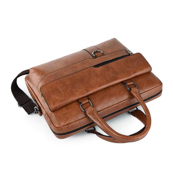 Pasta Em Couro Rachado Premium Executiva Luxo Sartong Kruje®