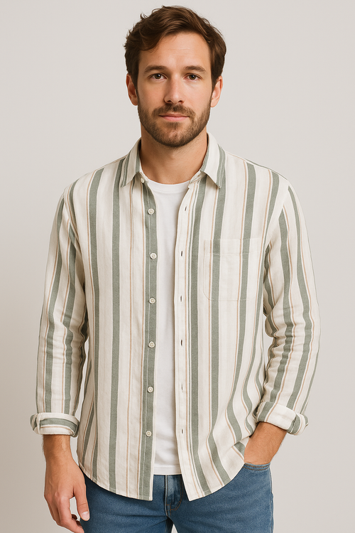 Camisa Social Linho Sartong Épinal®