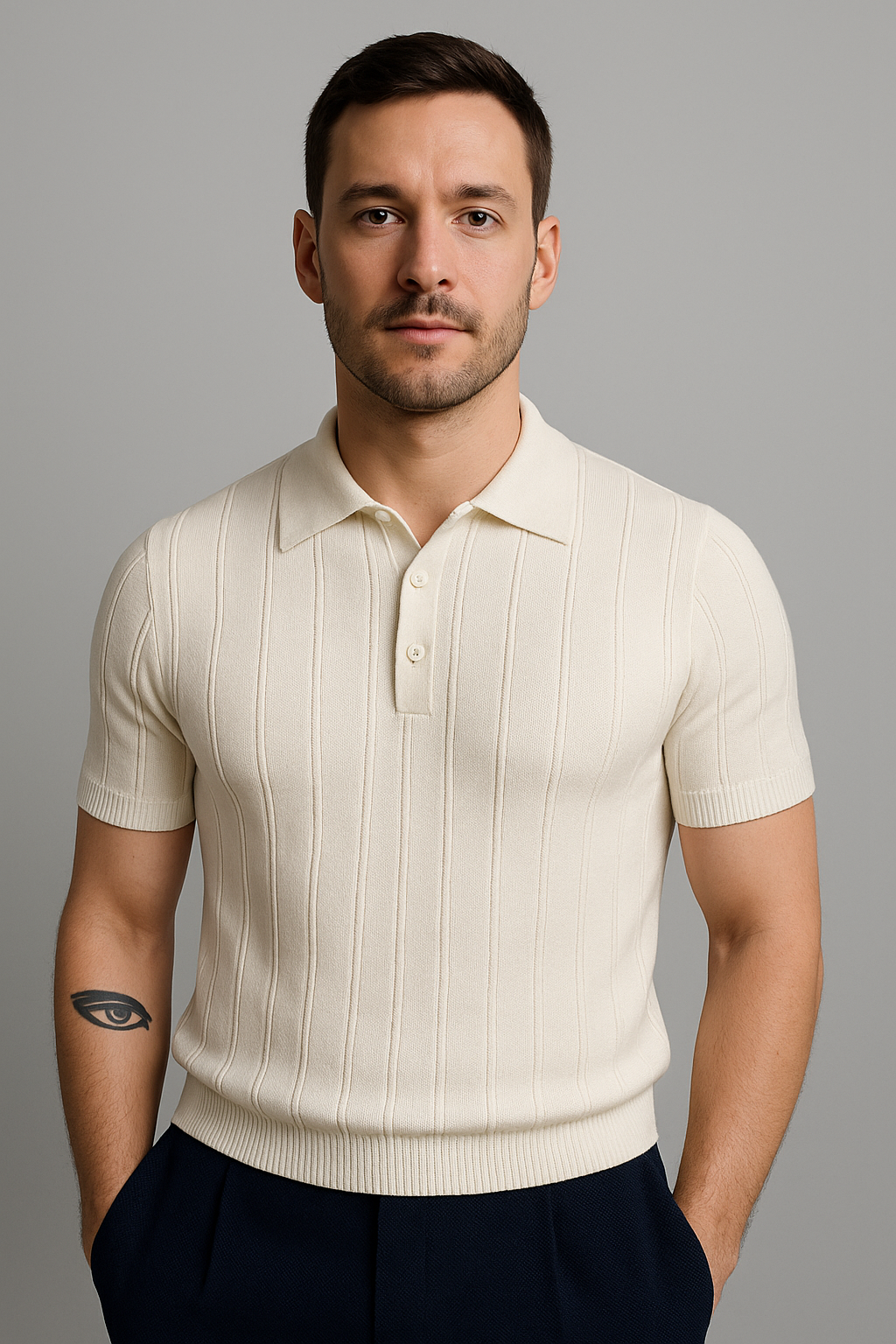 Camisa Polo Tricot Premium Ultra Macio Conforto Supremo Sartong Stirling®