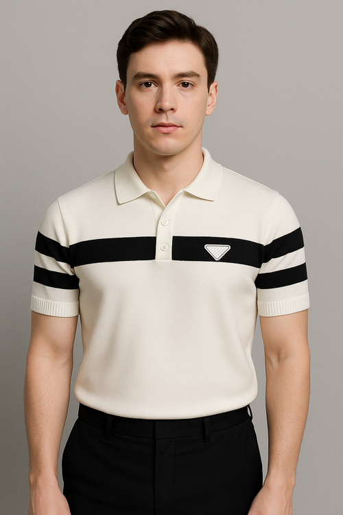 Camisa Polo Gola Clássica Elegante Atemporal Corte Slim Contemporâneo Refinado Sartong Toulon®