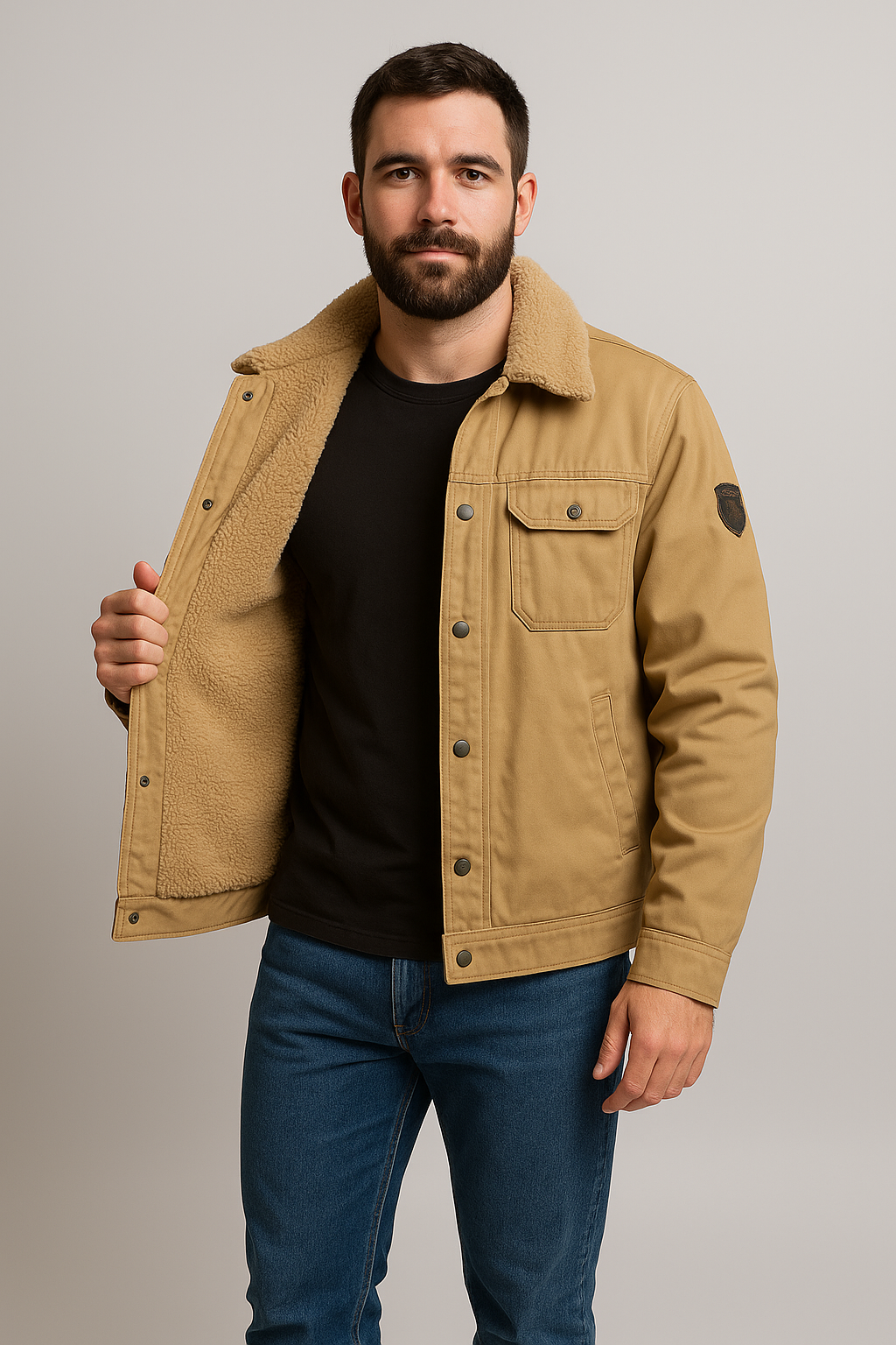 Jaqueta Casual Masculina Clássica Liner Sartong Santa Margherita ®