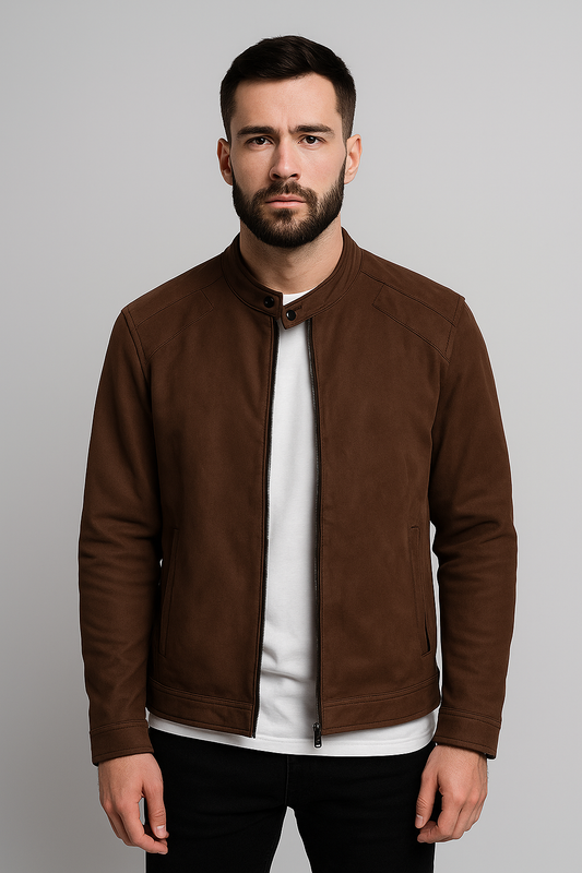 Jaqueta Camurça Casual Sartong Helsinque®