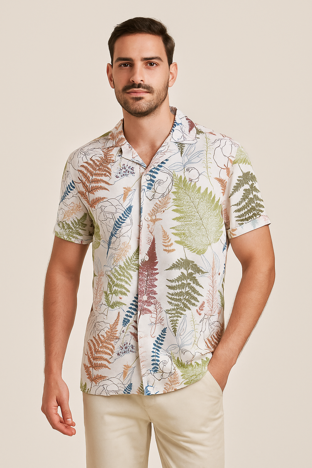 Camisa Casual Masculina Sartong San Nazaré®