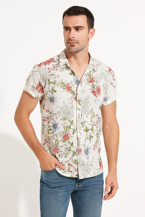 Camisa Casual Algodão Sartong Krumlov®