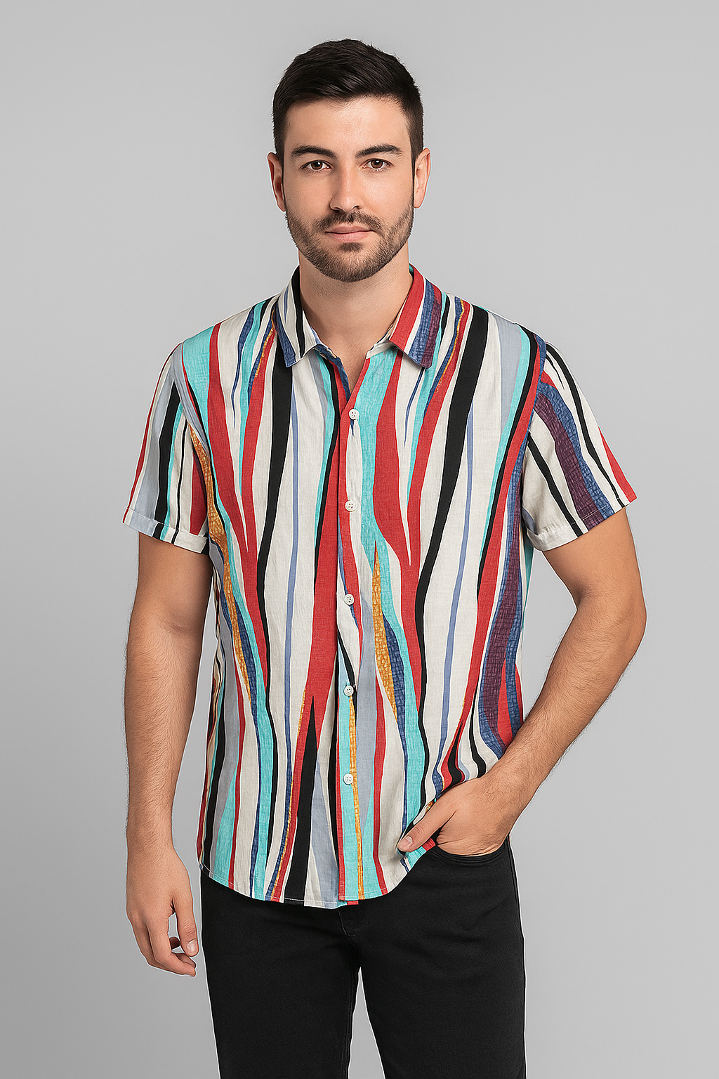 Camisa Casual Algodão Sartong Tavolara®