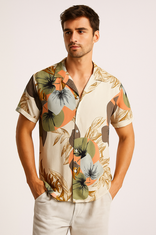 Camisa Casual Premium Conforto Luxuoso Algodão Puro Sartong Estocolmo®