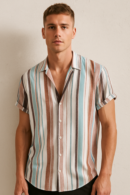 Camisa Social Algodão Sartong Rimini®