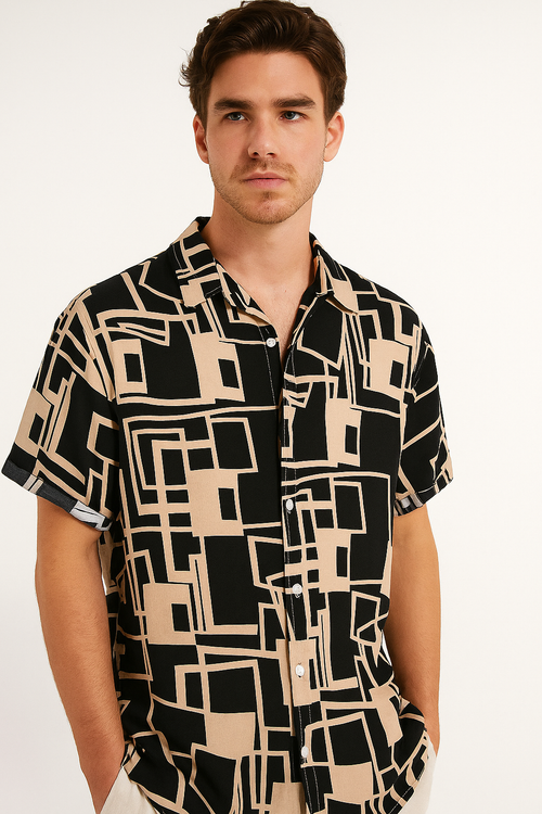 Camisa Casual Algodão Premium Sartong Estepona®