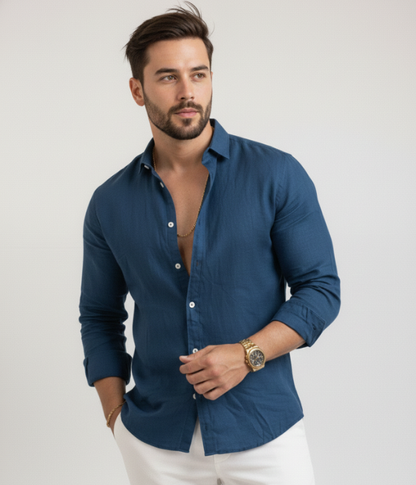 Camisa Masculina Smart Casual Sartong Mackay®