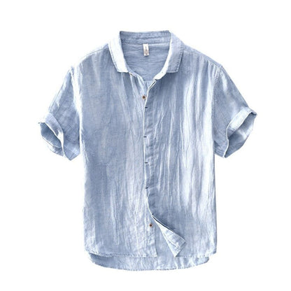 Camisa Social Linho Italiano Ultra Premium De Corte Clássico Moderno Elegante E Atemporal Sartong Henninger®