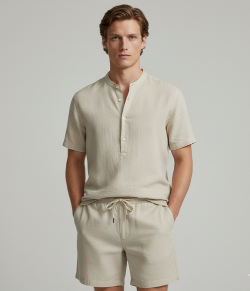 Conjunto Camisa Social Manga Longa Premium Elegante Sartong Akureyri®