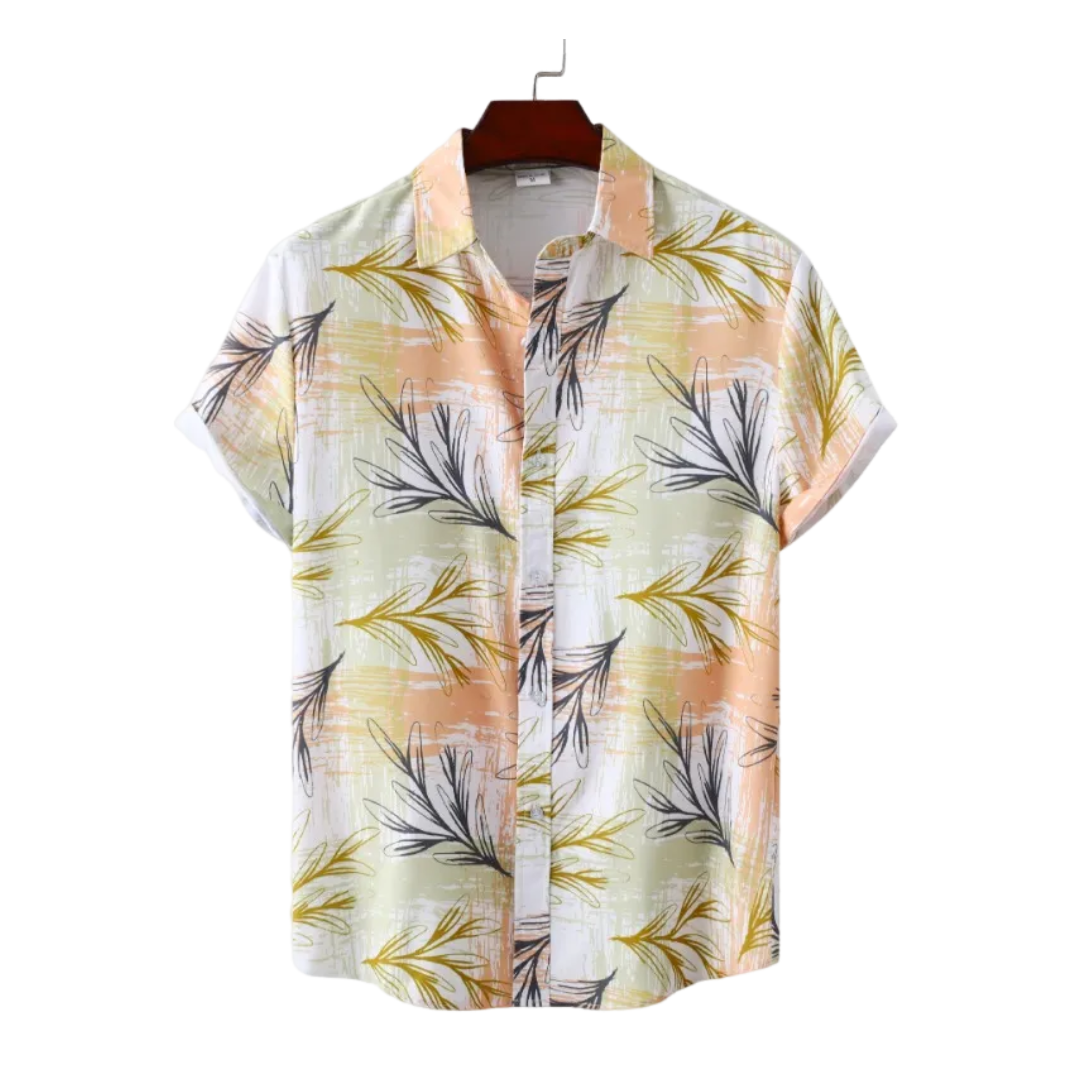 Camisa Casual Algodão Puro Conforto Intemporal Luxo Exclusivo Estilo Firme Sartong Poitiers®