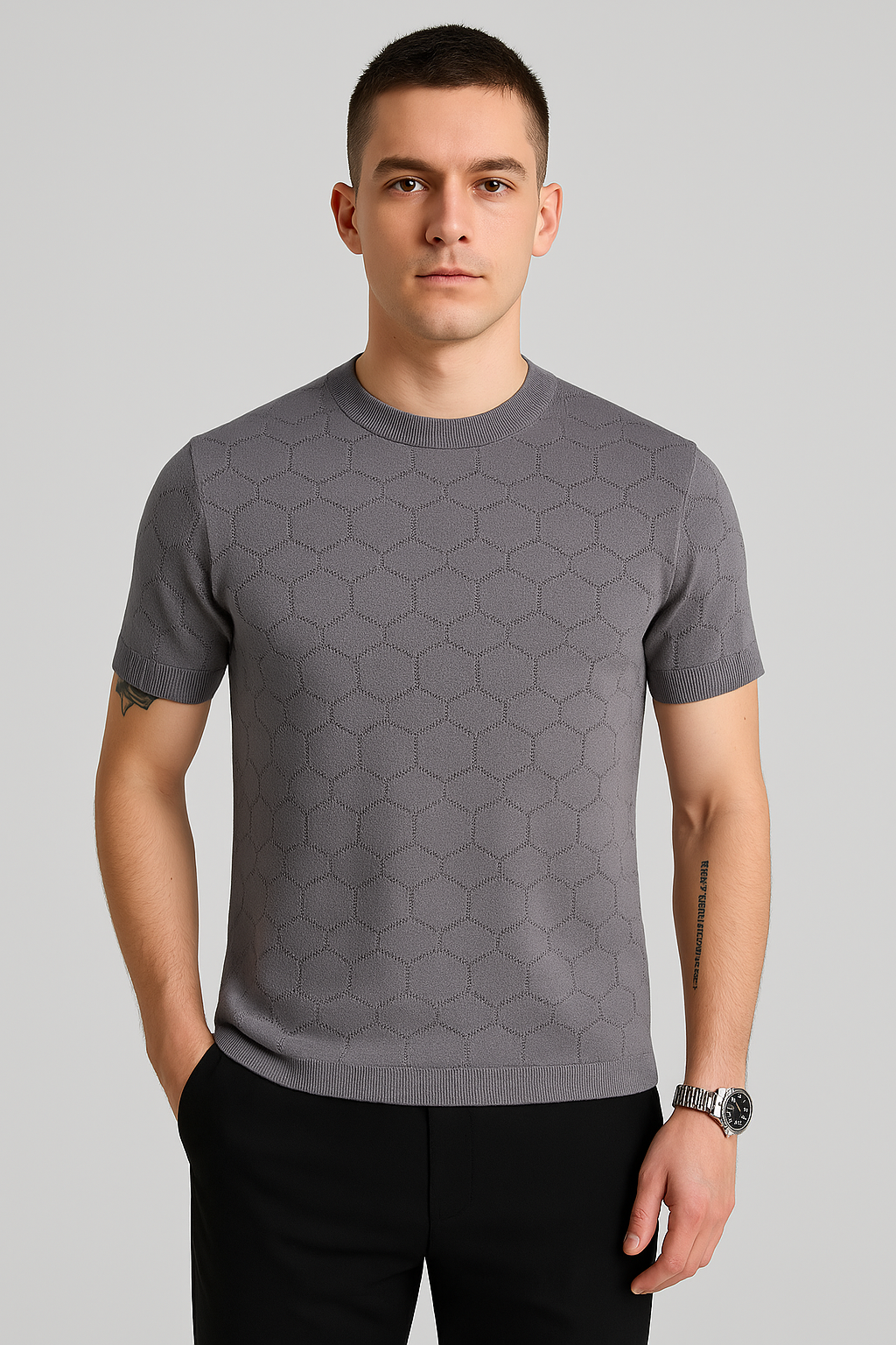 Camiseta Tricot Luxo Sartong Menton®