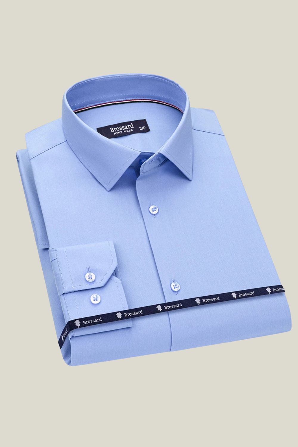 Camisa_Social_Sartong_Shield_Impermeavel_azul