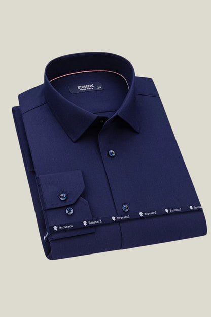 Camisa_Social_Sartong_Shield_Impermeavel_azul_marinho