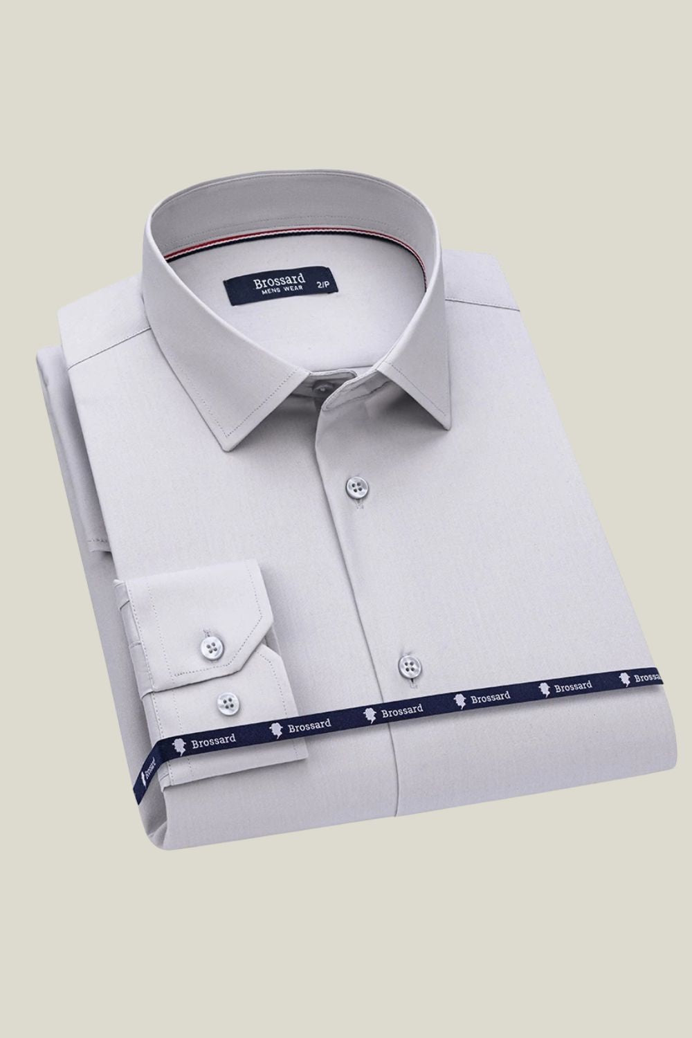 Camisa_Social_Sartong_Shield_Impermeavel_cinza
