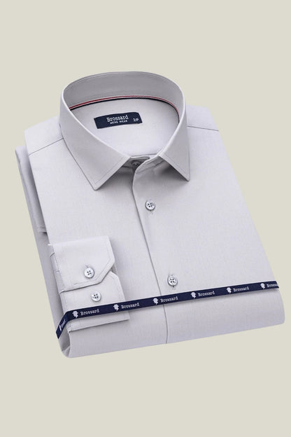 Camisa_Social_Sartong_Shield_Impermeavel_cinza