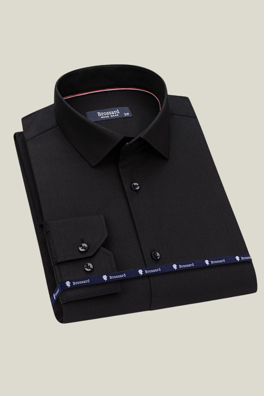 Camisa_Social_Sartong_Shield_Impermeavel_preta