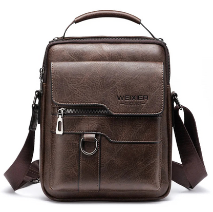 Bolsa de Ombro Luxo Clássica Atemporal Exclusiva Refinada Couro Rachado Sartong San Francisco®