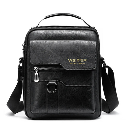 Bolsa de Ombro Luxo Clássica Atemporal Exclusiva Refinada Couro Rachado Sartong San Francisco®