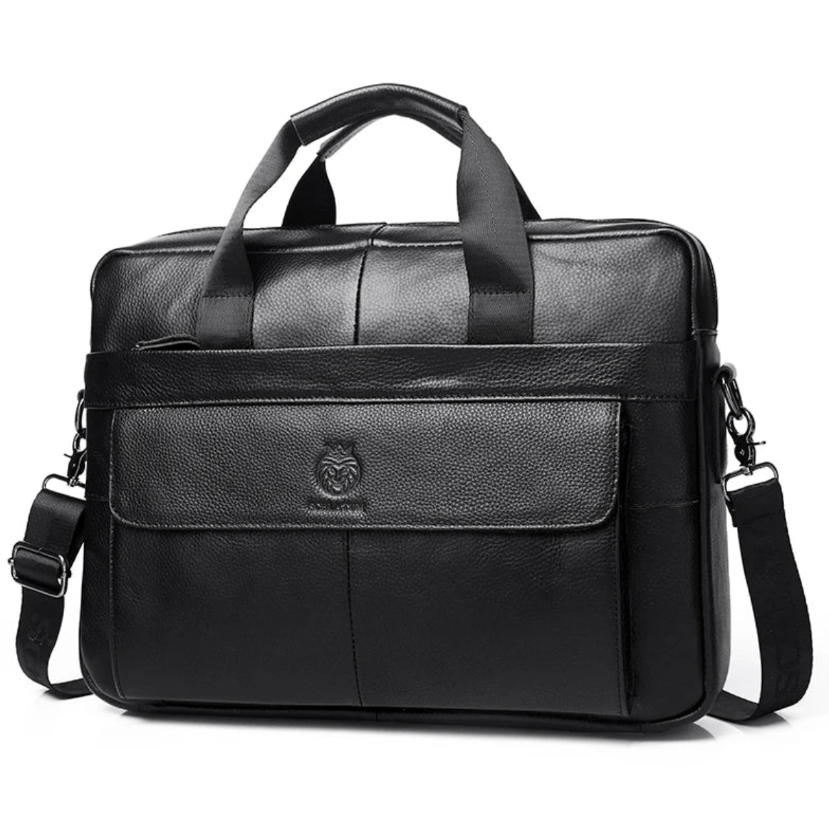 Pasta Couro Rachado Zíper Sartong Pulat®