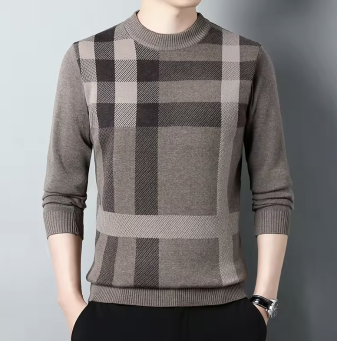 Suéter Masculino Clássico Refinado Luxuoso Conforto Excepcional Atemporal Sartong Capalbio®