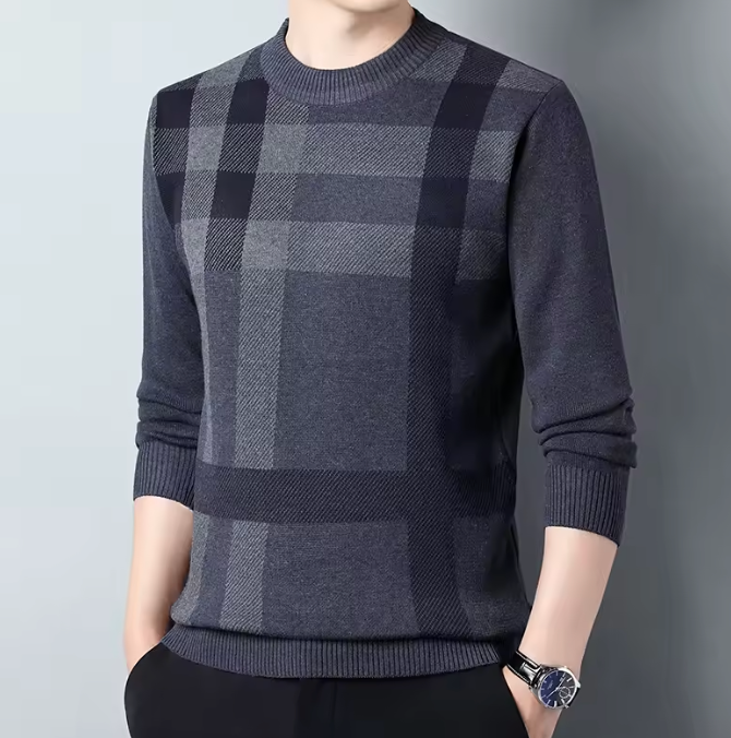 Suéter Masculino Clássico Refinado Luxuoso Conforto Excepcional Atemporal Sartong Capalbio®