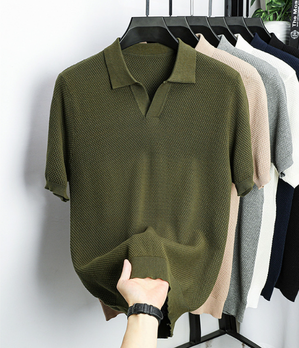 Camisa Polo Slim Tricot Algodão Premium Toque Suave Clássico Elegante Sartong Mulhouse®